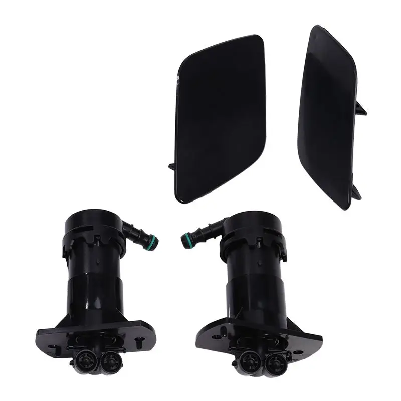 Simple 4F0955101 4F0955102 4F0955276 Headlight Washer Cylinder Spray Nozzle Cover For A6 C6 Avant 05-11