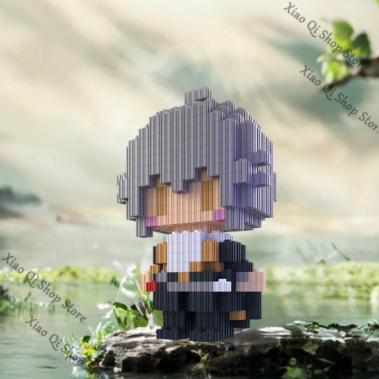 Honkai: 스타 레일 주인공 시리즈 높은 난이도 두 번째 창조 조립 작은 입자 빌딩 블록 작은 선물