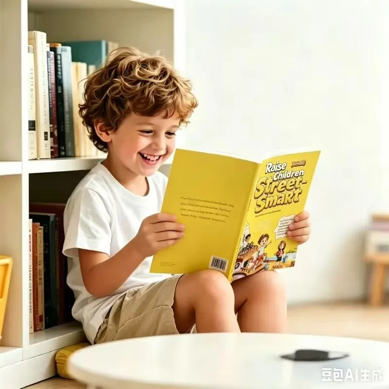 Erziehen Sie Kinder zu Straßenspielern & Führungsakademie: Aufklärungs-Kinderbücher, Englische Comicbücher, Pädagogisches Lesebuch-Set für Kinder – Detail 5