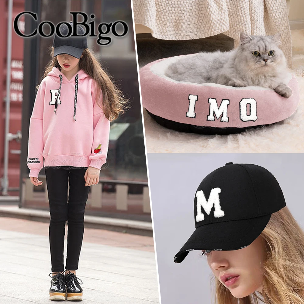 2 Hojas De Pegatinas De Transferencia De Calor – Letras Del Alfabeto Para Personalizar Ropa, Chaquetas, Mochilas Y Jeans