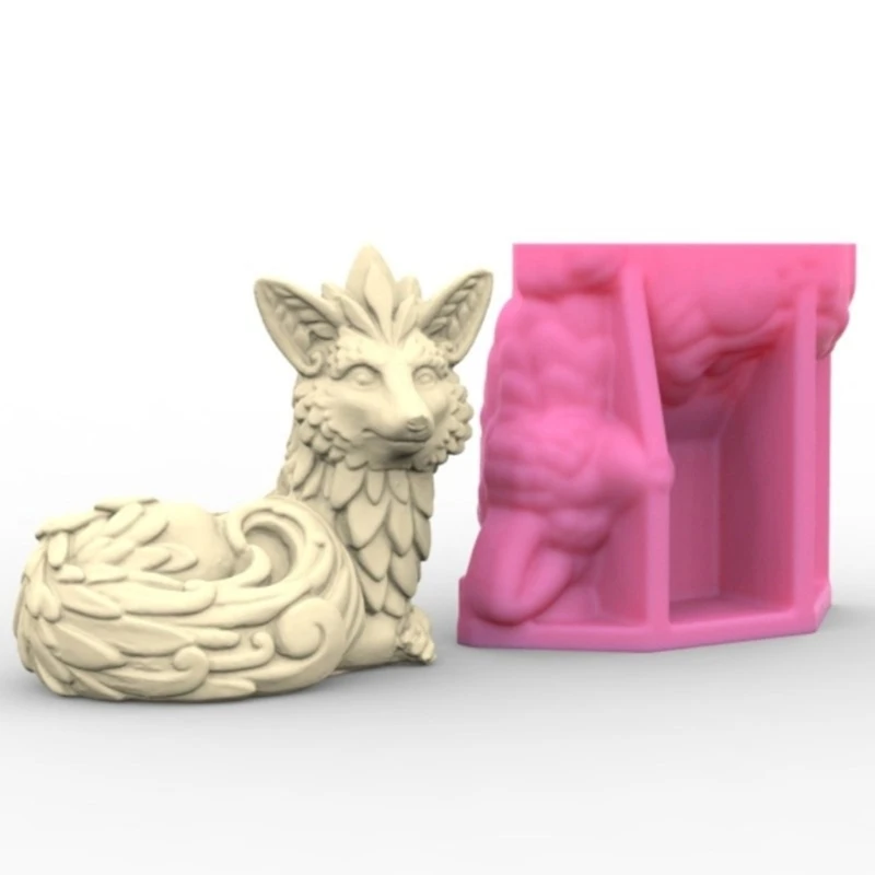 Unique Resin Mold Silicone Craft Mould Flexible Vase Moulds Jewelry Jar Mould Perfect for Hand-Making Vase