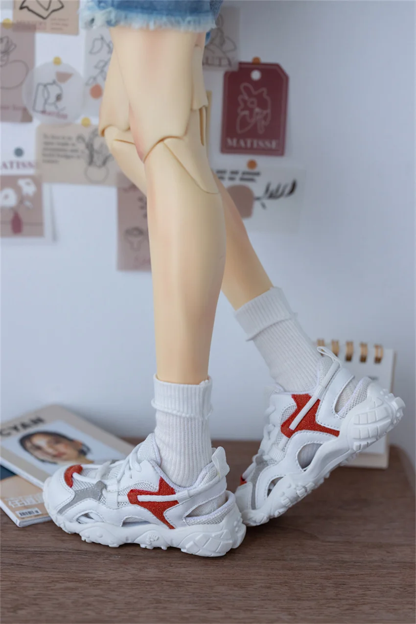 BJD Shoes Suitable for MSD 1/4& Uncle & id75 size Doll Shoes Casual Shoes Everyday shoes BJD Doll Accessories