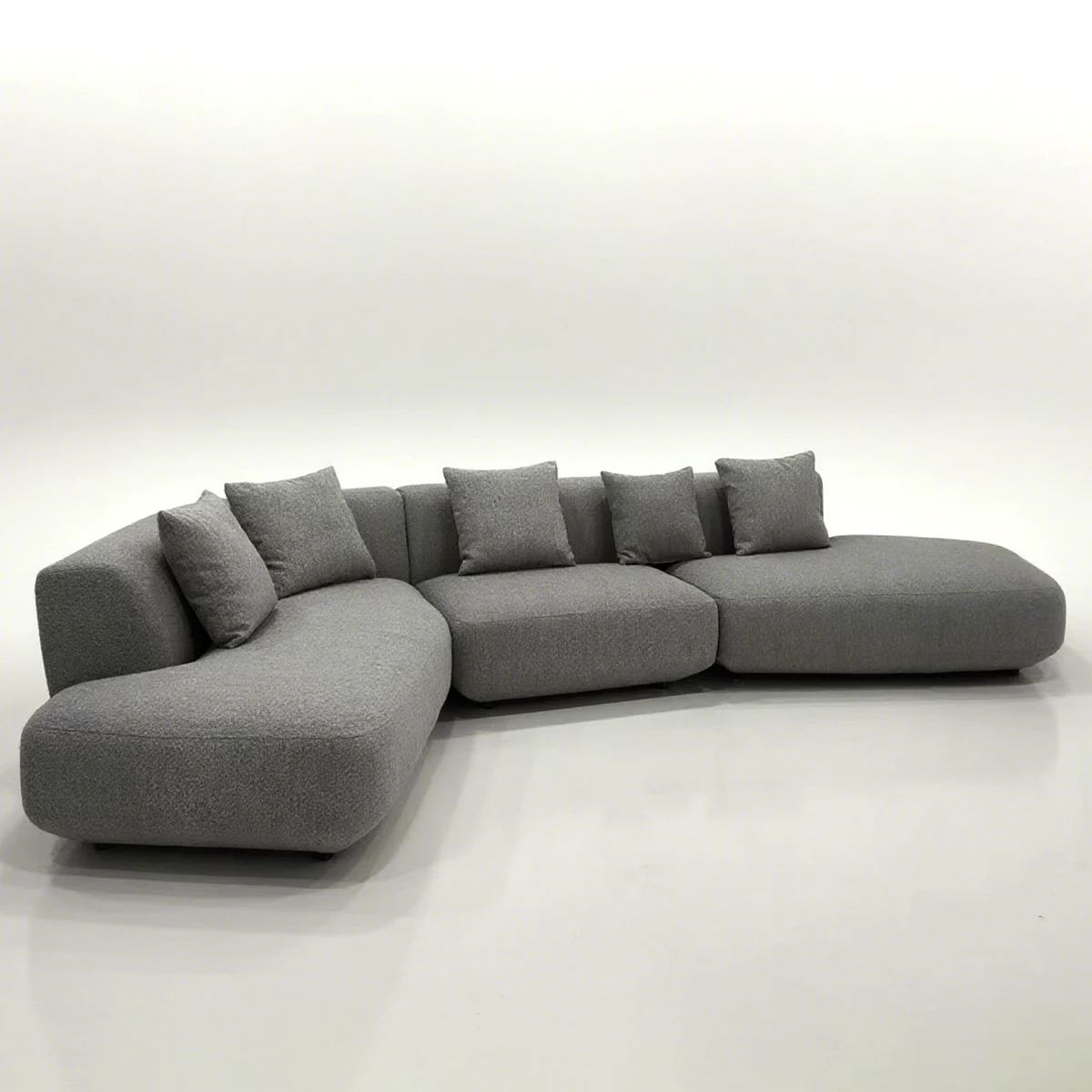 

qwItalian Minimalist Sofa Living Room Modern Simple Fabric French Apartment Simple Sofa&