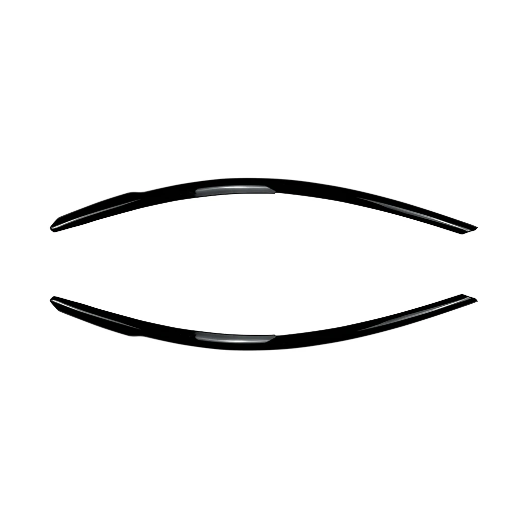 Autocollants de séparateur de sourcils pour phare avant VW Golf MK8 2020 – 2024 GTI GTD GTE R R-LINE TSI TDI, couvercle ABS, accessoires