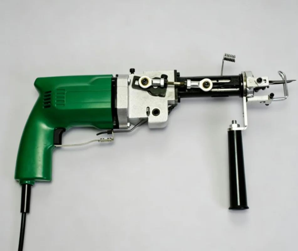 ZQ-II 2-in-1 Cut & Loop Pile Tufting Gun, Classic Electric Carpet Weaving Machine for Rug Making DIY