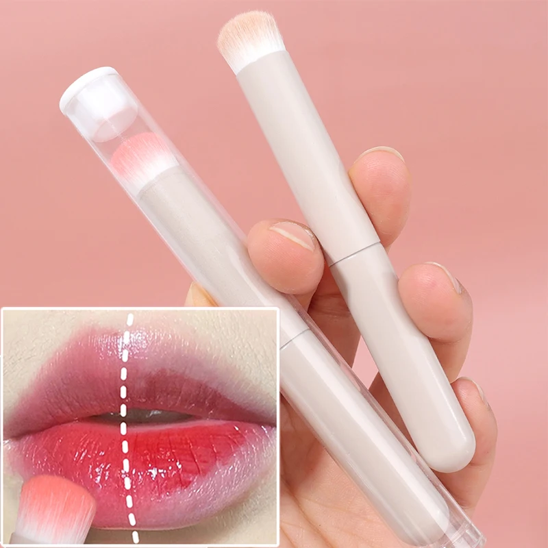 Lip Brush Concealer Brush Multipurpose Lipstick Smudge Lip Brush Concealer Eyeshadow Brush Detail Circular Beauty Makeup Brushes