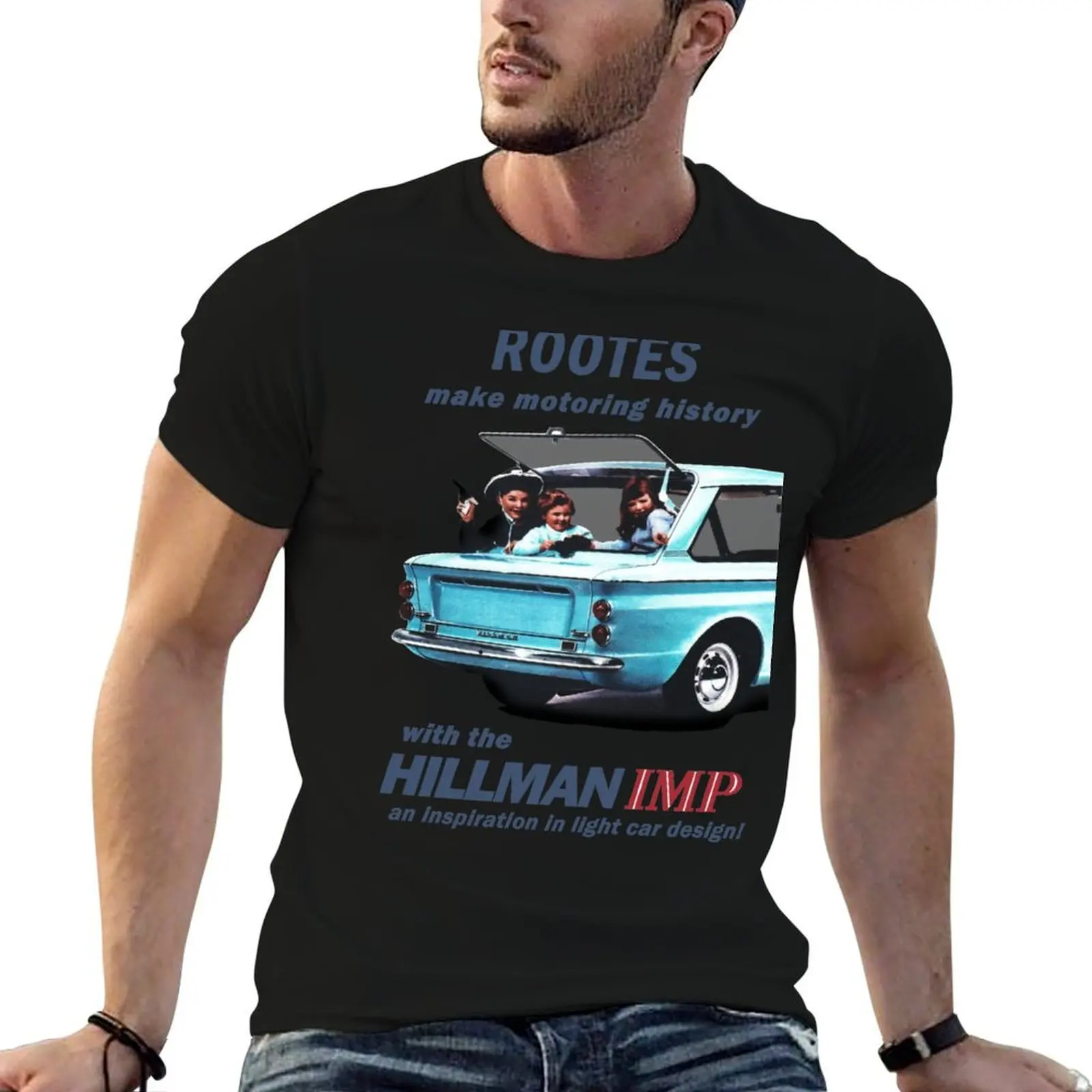 

HILLMAN IMP T-Shirt man t shirts graphic man t shirt luxury t shirts for man pack cotton T-shirt