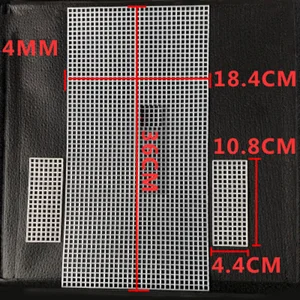 Auxiliary Plastic Mesh Set DIY -Material, Helferzubehör für Beutel, flüssiger handgefertigter Beutel, 6pcs 10 Hauptverkaufskaststoffbildschirm für Bolsa - №2 - №2