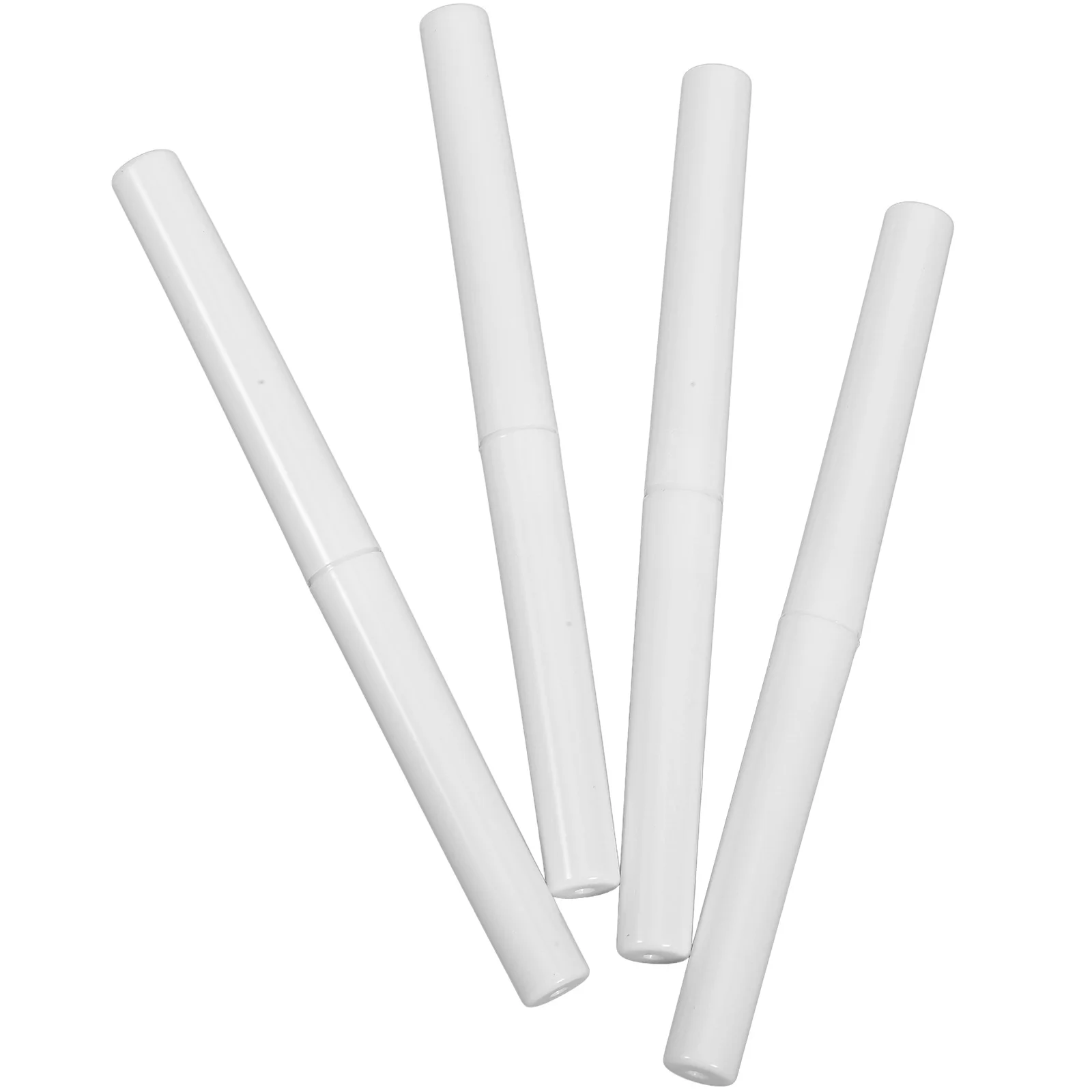 4 قطع من فرشاة الشفاه المصنوعة من السيليكون، أداة وضع المكياج المحمولة لأحمر الشفاه اللامع وظلال العيون، أداة متعددة الاستخدام، أداة توزيع الشفاه