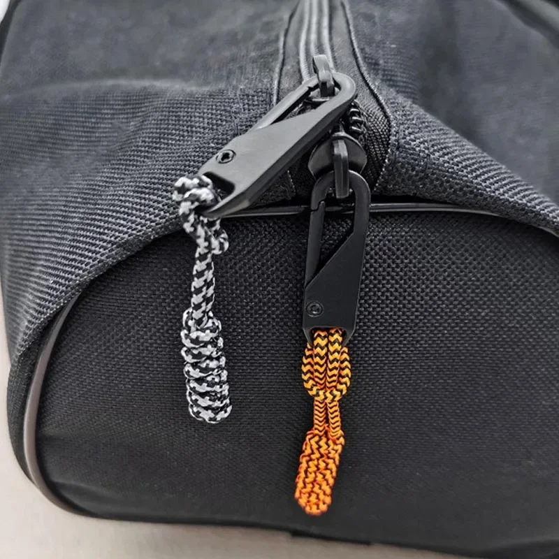 5PCS fabric zipper closure replacement Slider for zipper handle repair kit Zipper Pullers Durable  Wear-resistant Cord LLT003