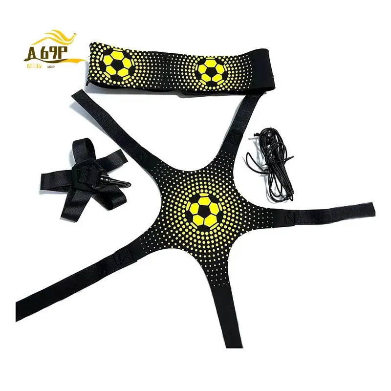 

A69P-Football Kick Throw Solo Practice Adjustable Waist Belt Soccer Ball Control Training Equipment Children Training Belt