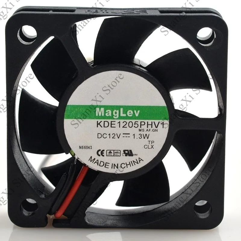 Brand New 1PCS KDE1205PHV1 DC12V 1.3W 2wire Case/CPU Cooling Fan 50x50x15mm Fast Delivery