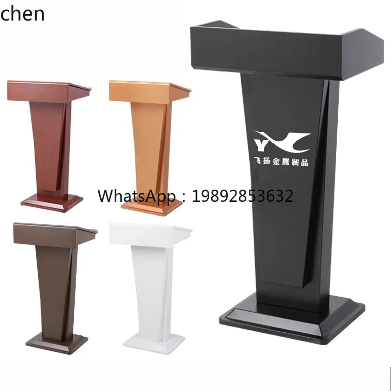 PYH Modern Premium Reception Lecture Podium Hosting Courtesy Shopping Guide Desk