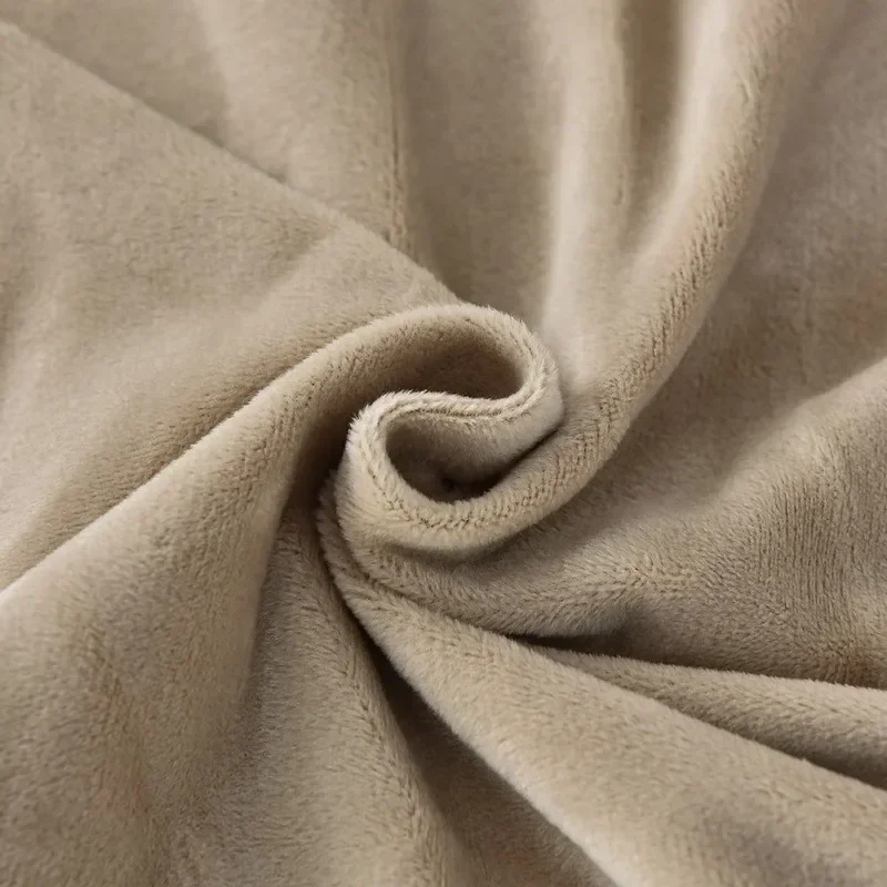 Velvet Plush Sofa Covers 1/2/3/4 Seats Jacquard Solid Couch Cover L Shaped Sofa Cover Protector Bench Covers