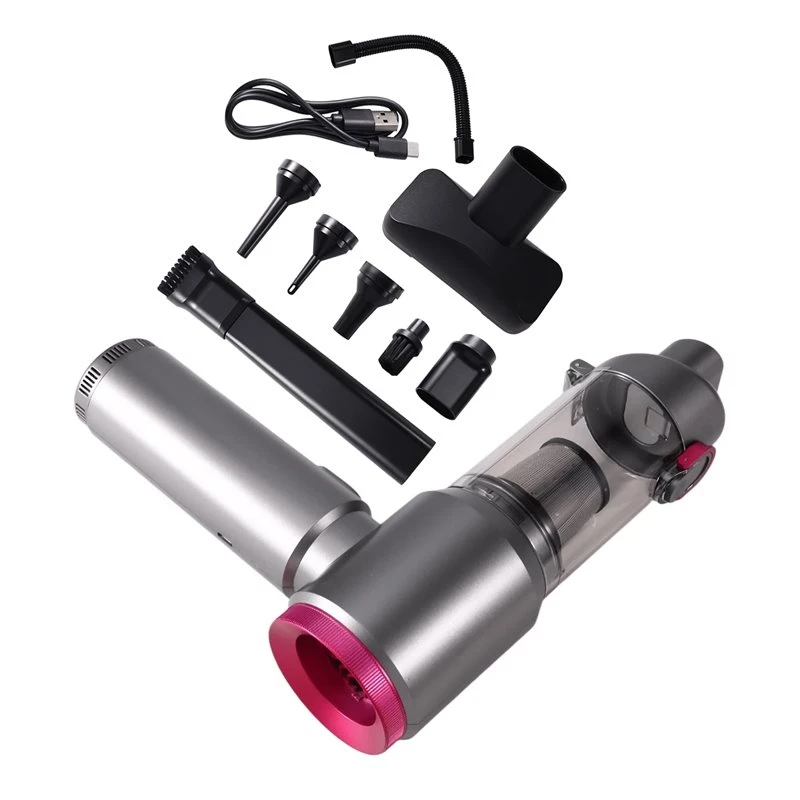 Reliable-High Power 69000 RPM Car Vacuum Cleaner Handheld Wireless Brushless Motor Cleaning Machine Powerful Air Duster