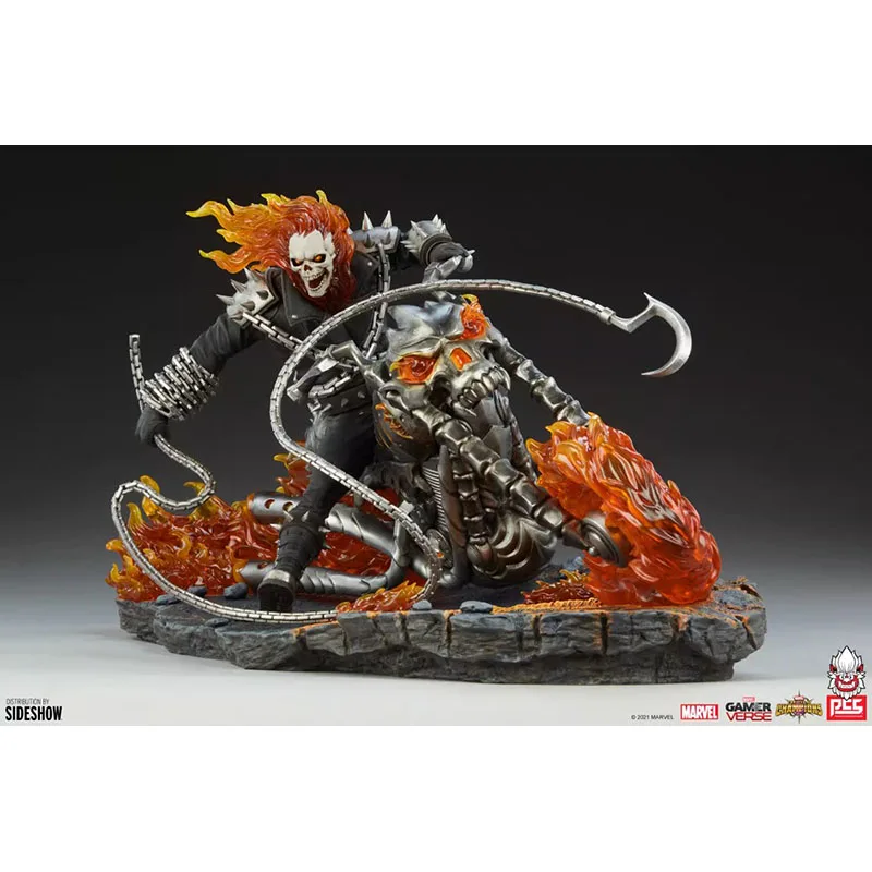 

In Stock Original Sideshow X PCS 1/6 Ghost Rider 909385 Marvel Contest of Champions Game Character Model Movable Doll Collection