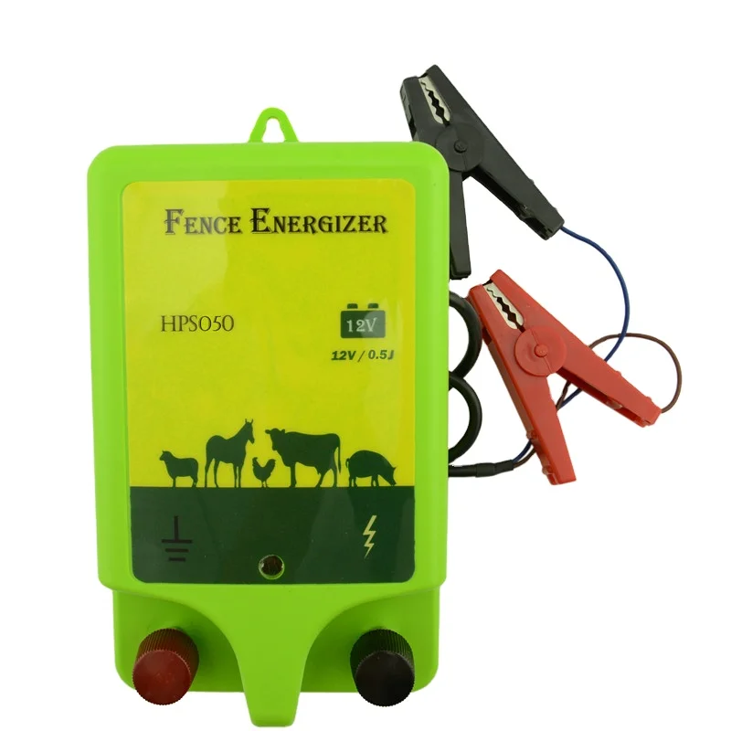 Battery electric fence energizer hps050 horses cattle sheep livestock