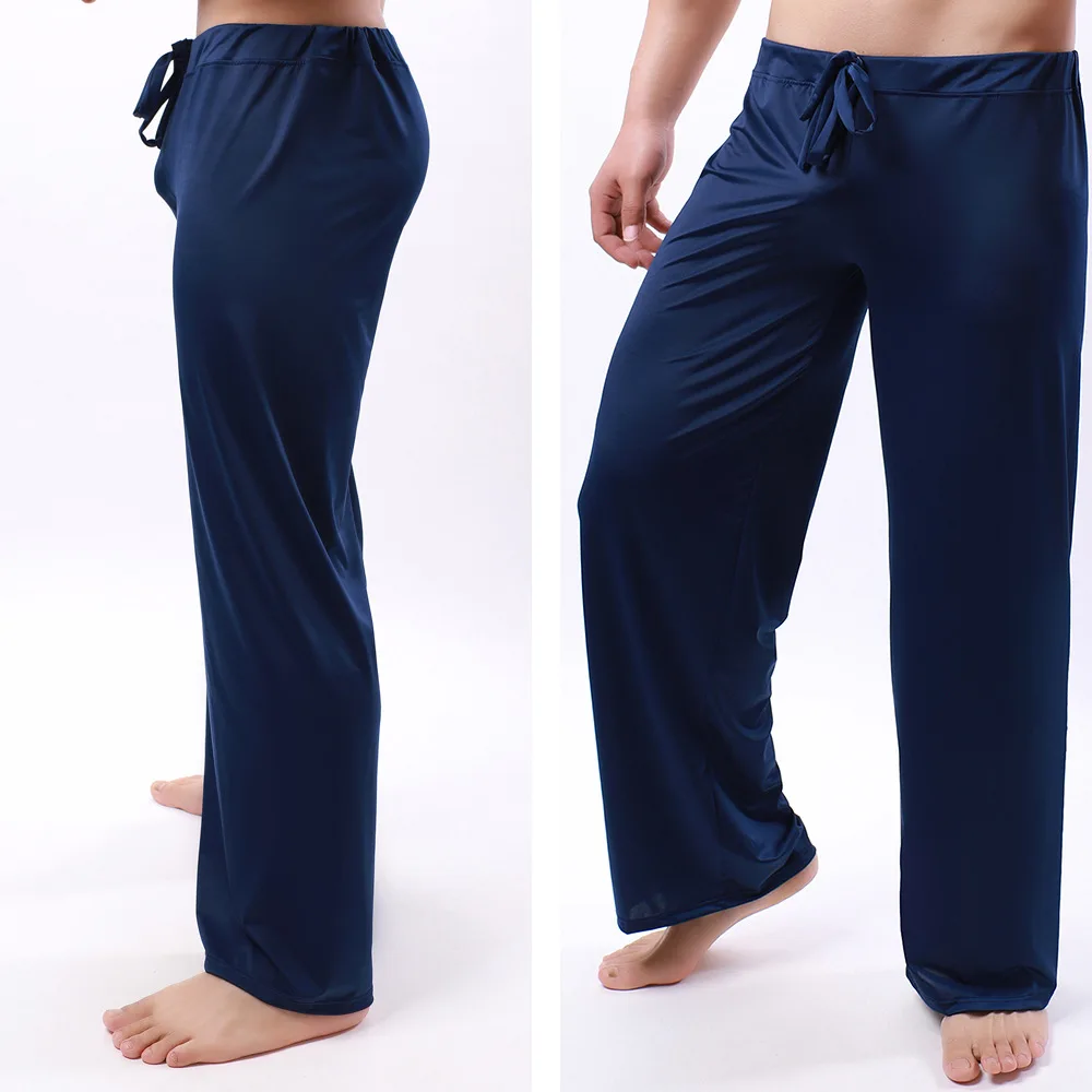 

2025 мужские спортивные штаны, свободные брюки из эластичной ткани с низкой талией, мужские брюки для фитнеса с несколькими сценами