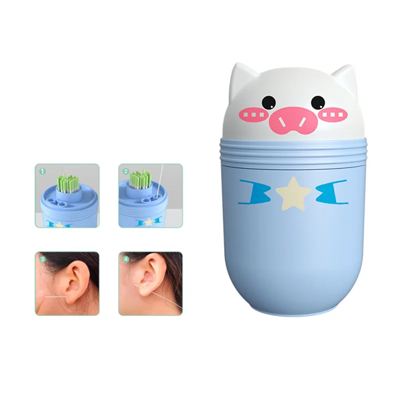 120pcs Ear Hole Dedicated Clean Line Ear Hole Odor Removal Anti Blocking Clean Line Universal Disinfection Ear Wax Cleaning Tool