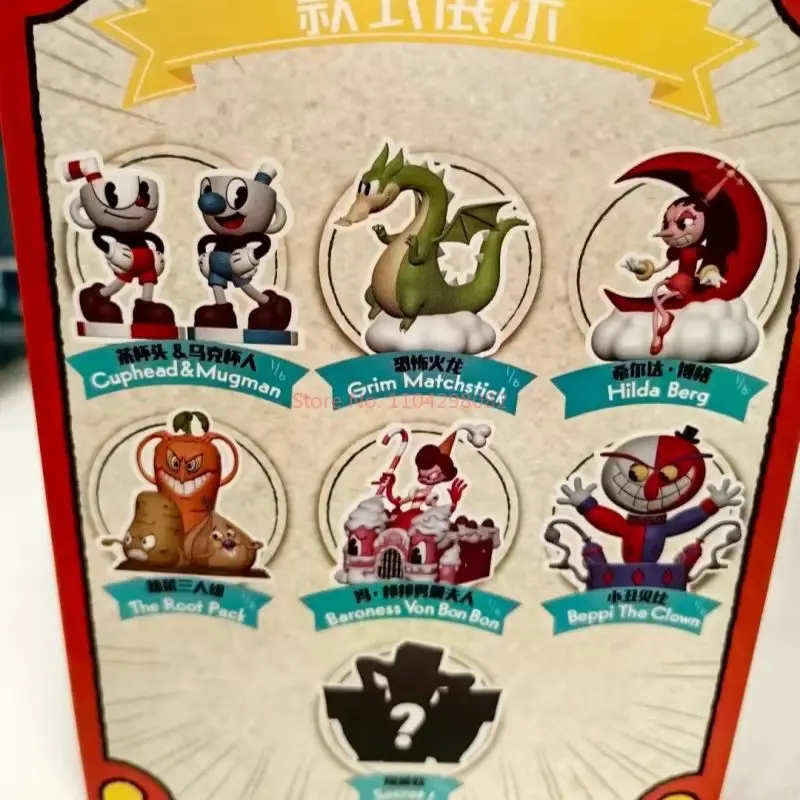 Hot Sale Cuphead'S Adventures Series Figure Model Toys Game Role