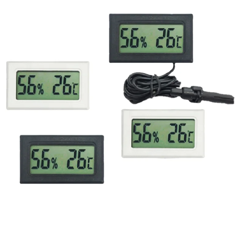 Outdoor TPM-20 Embedded Temperature and Humidity Meter Electronic Hygrometer Digital Temperature and Humidity Meter with Probe