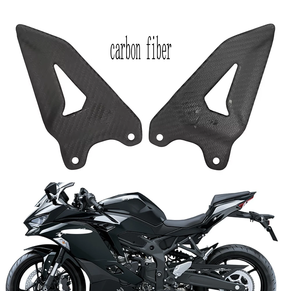 

Carbon Fiber Motorcycle Fairing Passenger Pedal Guard for ZX MOTO 500RR 2025-2026 - Lightweight Protection