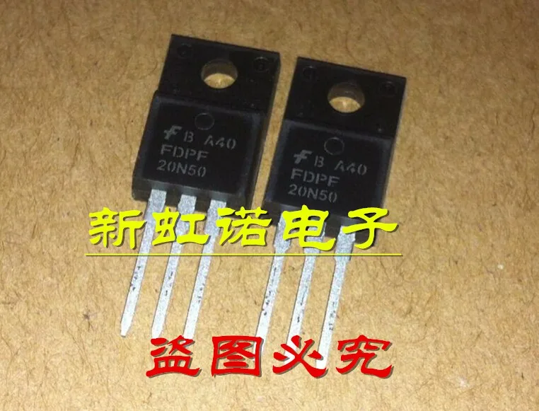 5Pcs/Lot New Original FDPF20N50 Triode Integrated Circuit Good Quality In Stock In Stock