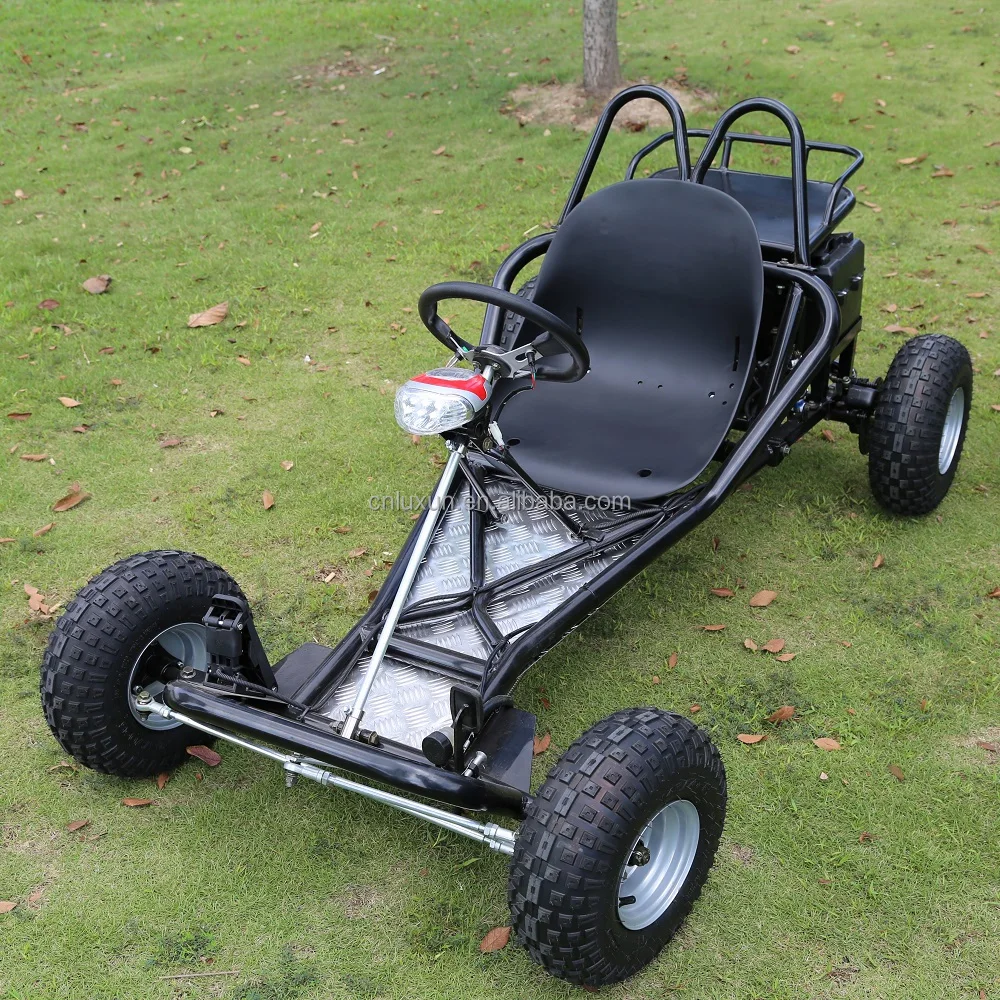

Go Kart Shaft Drive 48v20ah Battery 4 Wheels Electric Engine Motorcycle Off Road Go Car Karts for Adults Kids