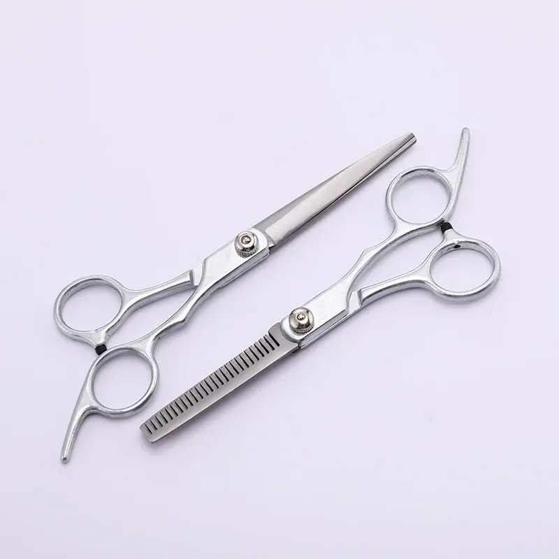 Hairdressing Scissors 6 Inch Hair Scissors Professional Hairdressing Scissor Cutting Thinning Scissors Barber Shear Accessories