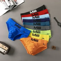 Clothing Sexy Male Letter Underpants Soft Underwear Men's Cotton Breathable Briefs Pattern Panties