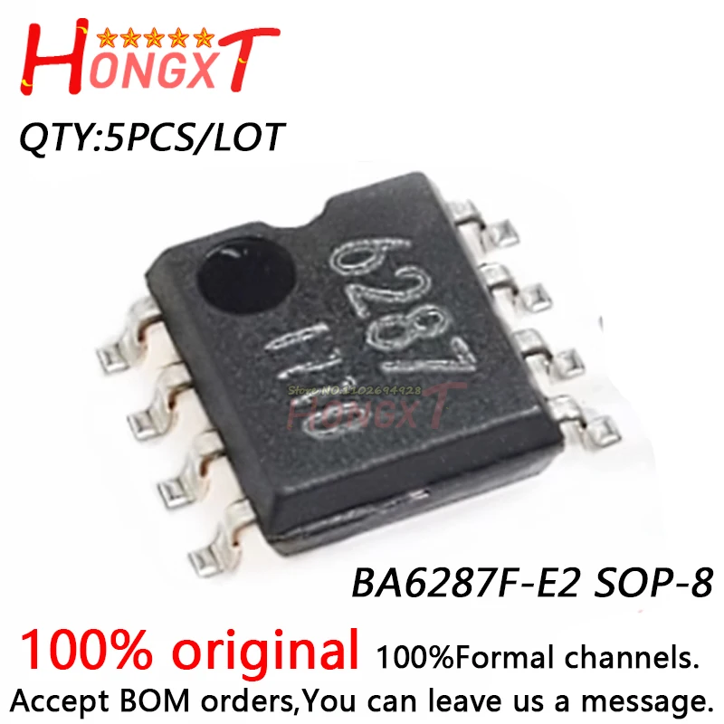 5PCS 100% NEW  BA6287F-E2 SOP-8.Chipset