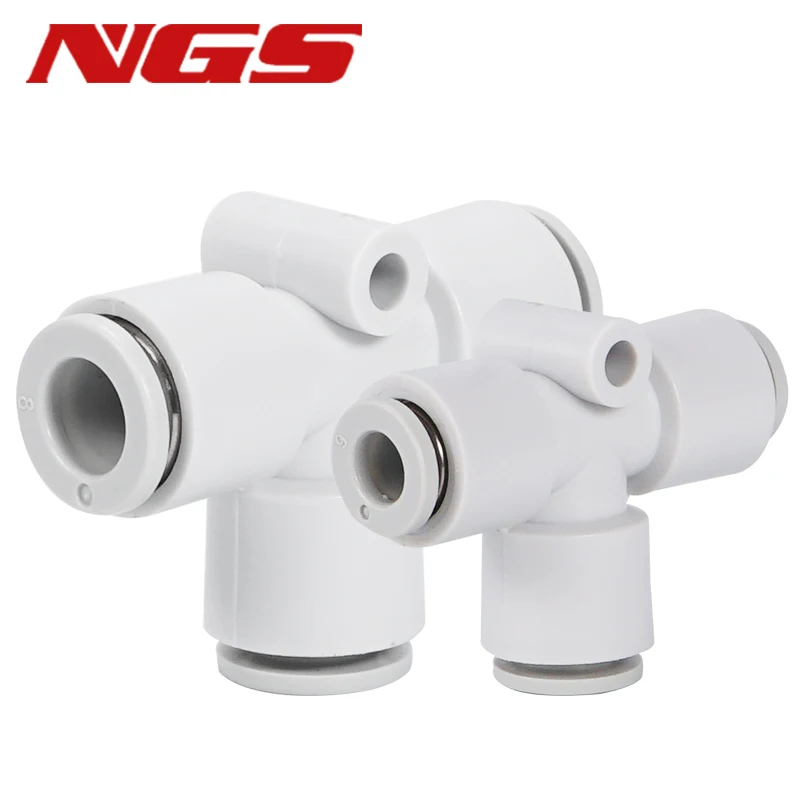 Pneumatic Joint Tee Reducer KQ2T04/06/08/10/12/16-00 Straight Quick Plug Connector KQ2T04-06 KQ2T06-08 KQ2T08-10 KQ2T10-12