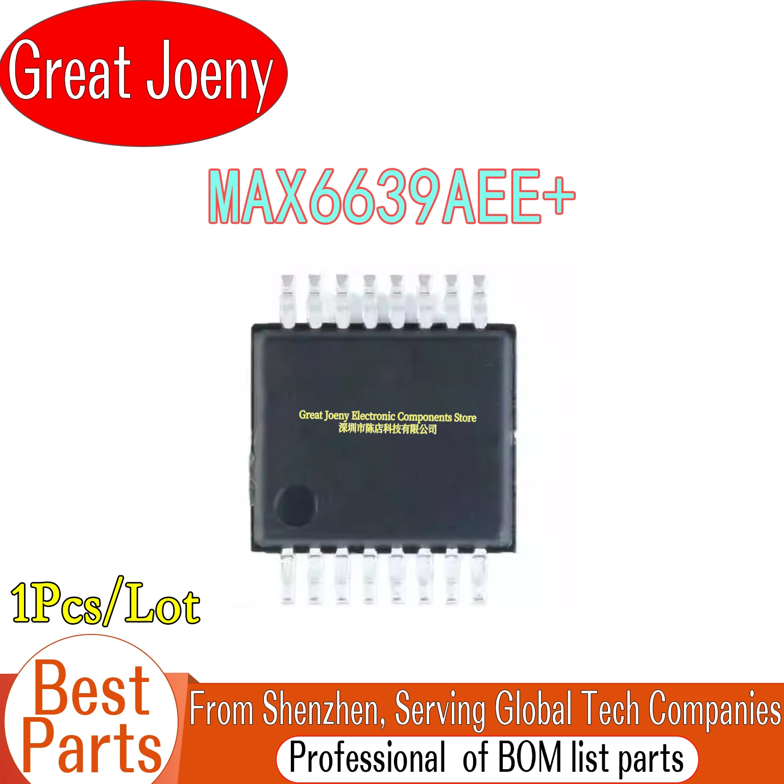 

100% New Original MAX6639 MAX6639AEE+ MAX6639AEE IC Chipset QSOP-16