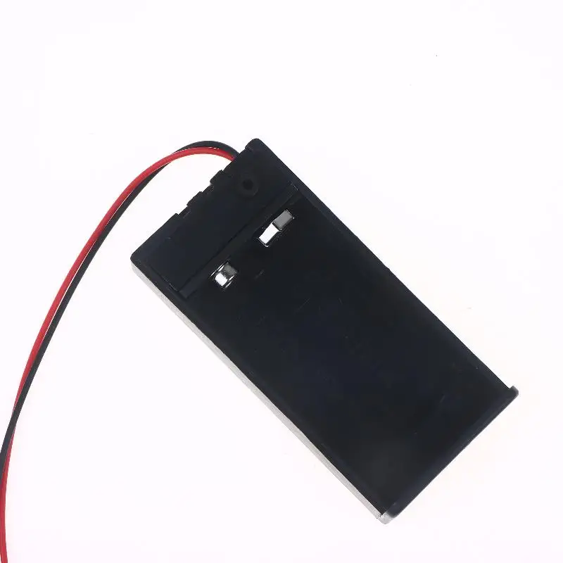 

1/3/5 шт. 9 В корпус для батареи черный 9 В батарейный отсек с крышкой и переключателем ВКЛ/ВЫКЛ с кабелем и головкой постоянного тока