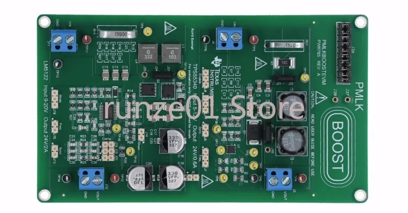 PMLKBOOSTEVMB TPS55340 LM5122 Power management Kit PMLK Boost test board