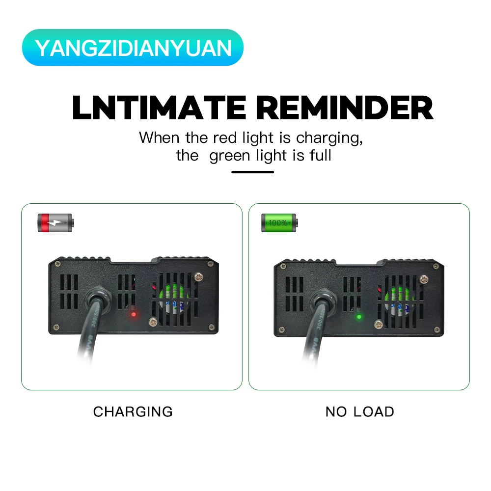 29.2V 20A 8S inteligentna automatyczna ładowarka LifePO4 z wtyczką wyjściową do (24V) baterii litowej motocykl elektryczny z wentylatorami z CE