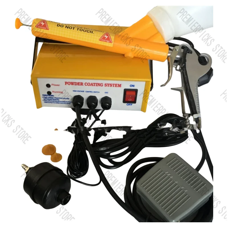 

Plastic spraying machine PC03-5 Metal workpiece Mini Powder Coating System PC02 Electrostatic gun 110V/220V