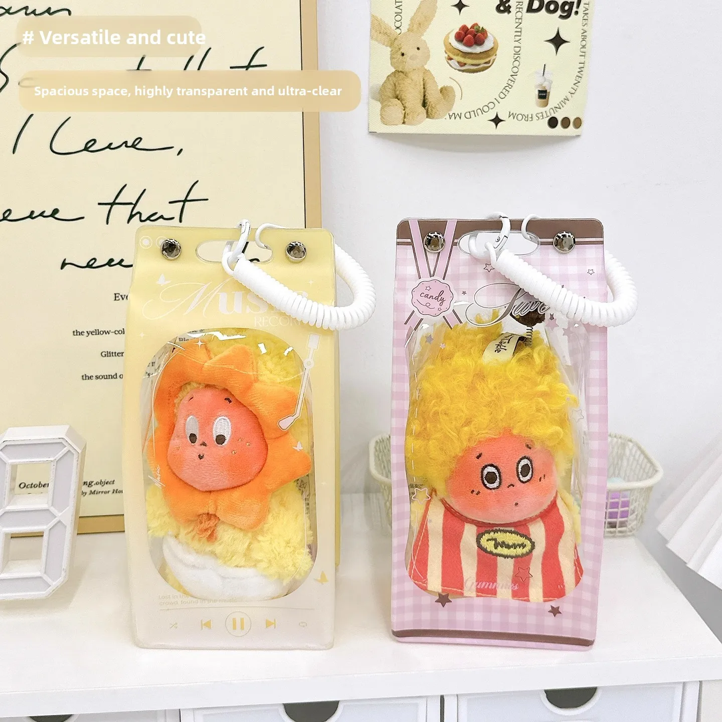 

Hot-selling Blind Box Pendant Protective Cover Is Suitable for Star People 20cm Dust-proof Transparent Outing Doll Bag