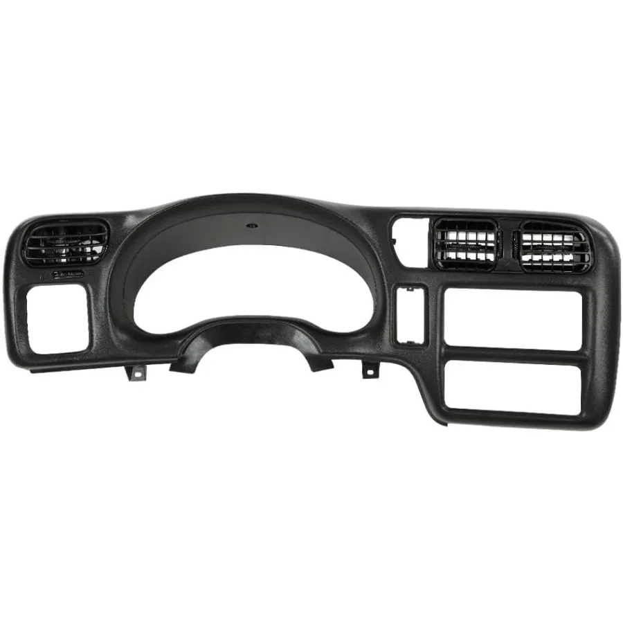 

CROSSDESIGN Dashboard Cap Cover Radio Bezel Trim Compatible with 1998 1999 2000 2001 2002 2003 2004 Blazer S10 Jimmy Sonoma Bla