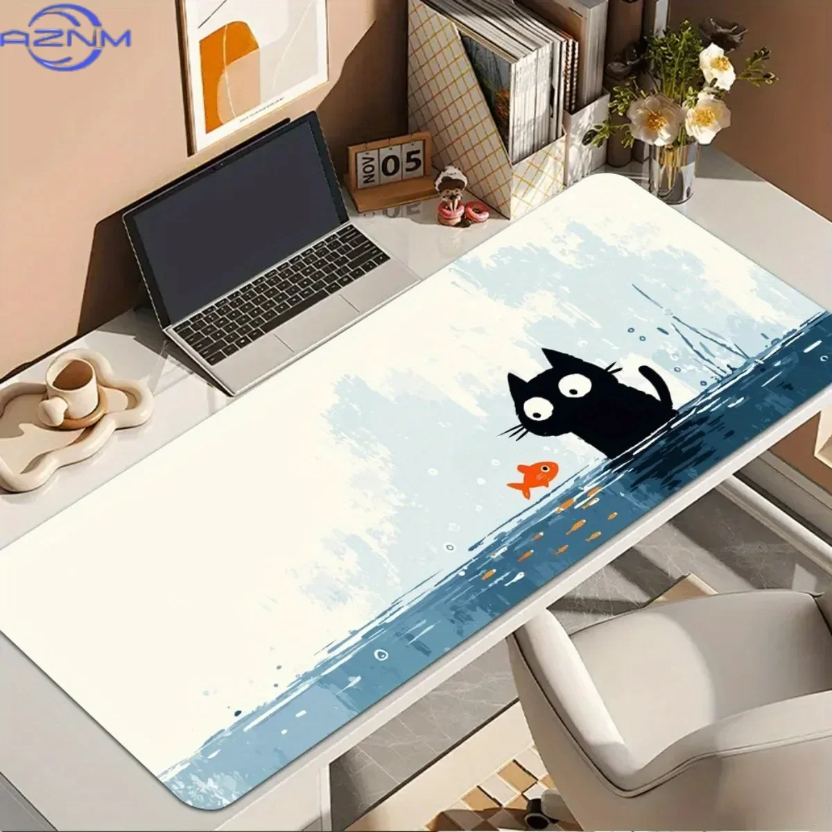 Trend Design Mouse Mat Non Slip Easy Clean Eco-Friendly Desktop Pad Gaming Office Home Gift