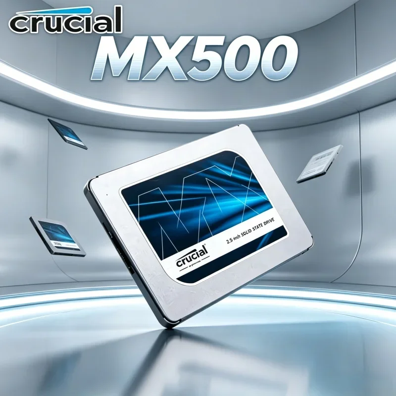 

Original Crucial MX500 2.5" SATA SSD 240GB-2TB 3D NAND High Speed Drive Laptop Desktop Gaming PC Upgrade