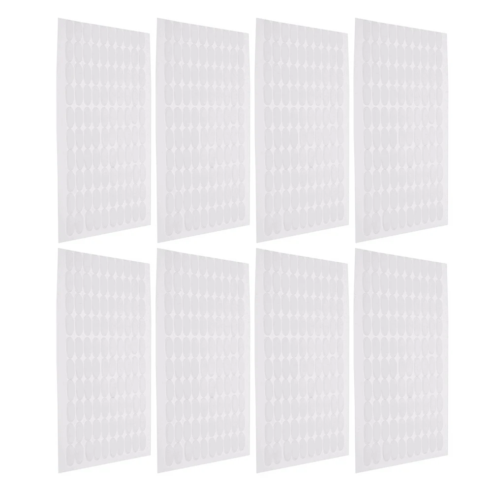 800 Stück doppelseitige Klebepunkte, transparent, abnehmbar, für Museumsanzeigen, Heimdekoration, Wand, Glas, Holz, Montageband, Basteln, Diy, Nano