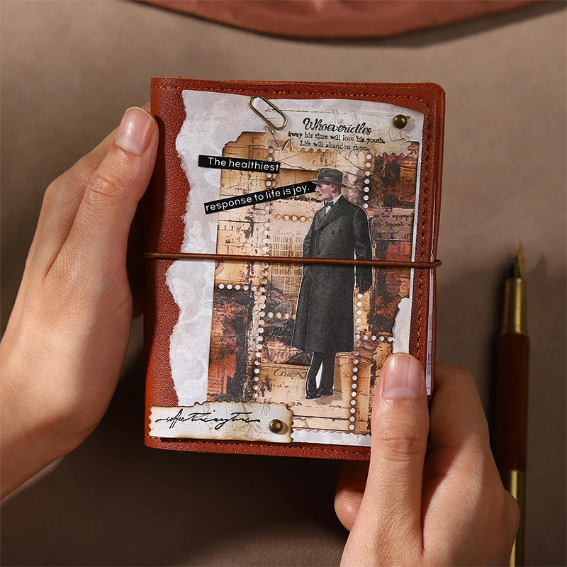 Journal GO 10 pezzi Taccuini memo Materiale Carta Il dimenticato Reply Versatile diario spazzatura Scrapbooking Decor Carta di sfondo