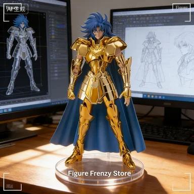 

В наличии BANDAI Saint Cloth Myth EX Gemini Saga Gemini Charon Revival Edition Saint Seiya Аниме-фигурка