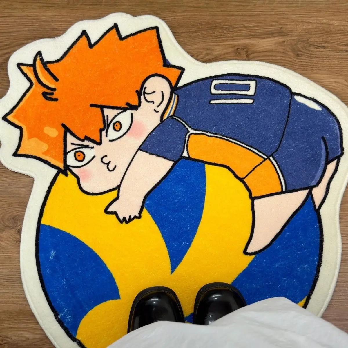 Anime Haikyuu!! Shoyo Hinata Tobio Kageyama Cosplay Door Mat Carpet Cartoon Non-slip Absorbent Floor Mats Footcloth Xmas Gift