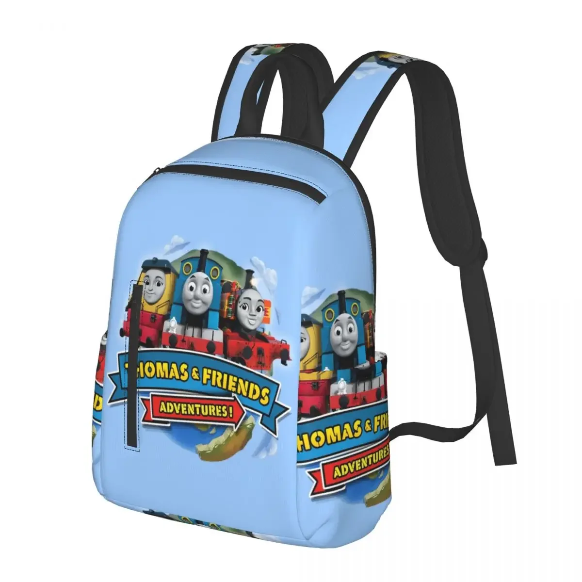 

Thomas The Train And Friends Globe Student Backpack School Bag Hiking Travel Daypack for Men Women Fashion Bookbag Shoulder Bags