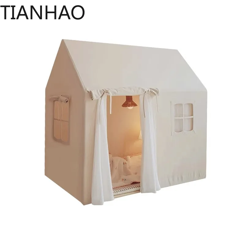 indoor-nordic-plaid-game-house-household-kindergarten-parent-child-room