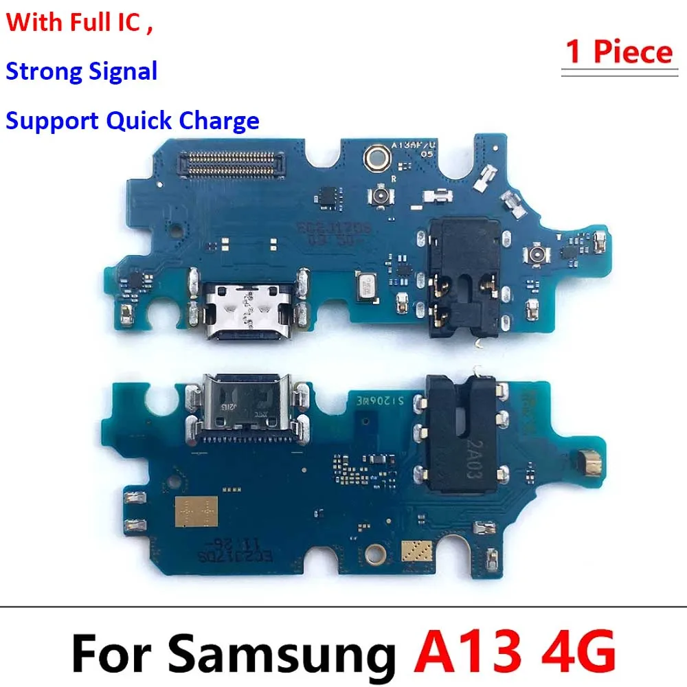 For Samsung A02 A12 A22 A32 A52 A72 A82 A13 A23 A33 A53 4G 5G USB Port Charger Dock Connector Charging Board Flex Cable