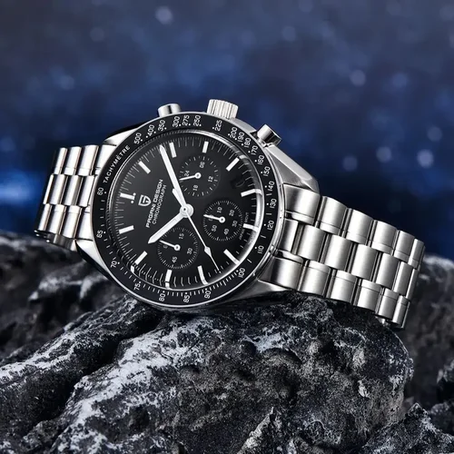 Imagen 2 del producto Reloj PAGANI DESIGN 2026, Nuevo Reloj de Cuarzo de Lujo para Hombre, con Fecha Automática, Cronógrafo de Velocidad, Espejo de Zafiro AR