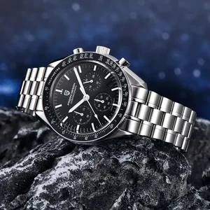 Pagani Design 2025 New Men's Watches Luxury Tople Quartz Clock for Men's Date Automatic Speed Chronographer Air Sapphire Mirror Pulse Clock 12 Main Sales Watch Pagani Design - №10